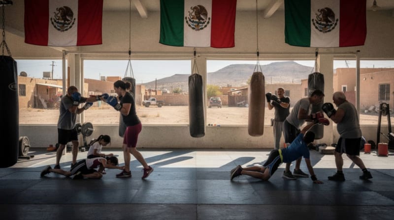 Abre nuevo gimnasio 'Ojinaga Fight Club' con entrenamientos de artes marciales mixtas para todas las edades