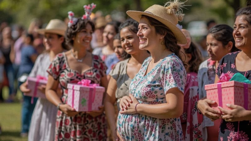 Alcalde Marco Bonilla clausura primer ciclo de 'Más Vida' con baby shower para 120 futuras madres