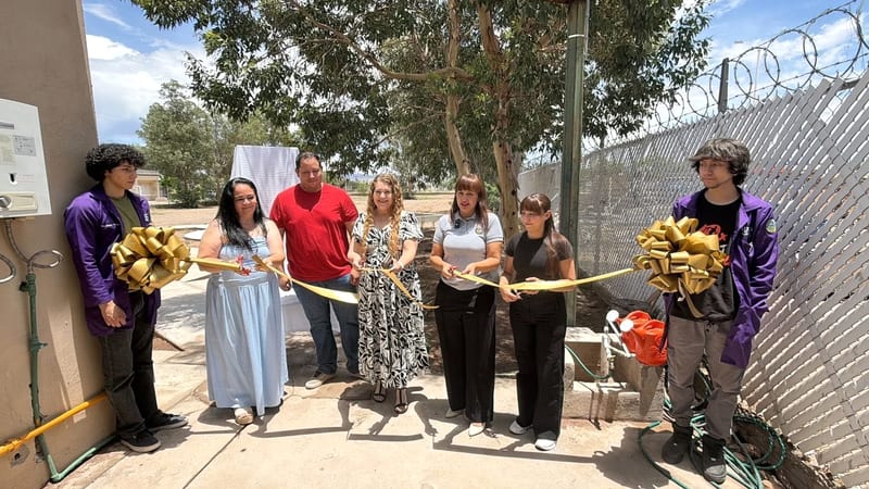 Asilo Amigo Omar inaugura módulo de salud emocional y jardín terapéutico en Nuevo Casas Grandes