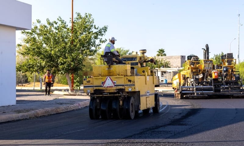 Avenida Nuestra Gente en Delicias completará su rehabilitación con inversión de 25 mil metros cuadrados