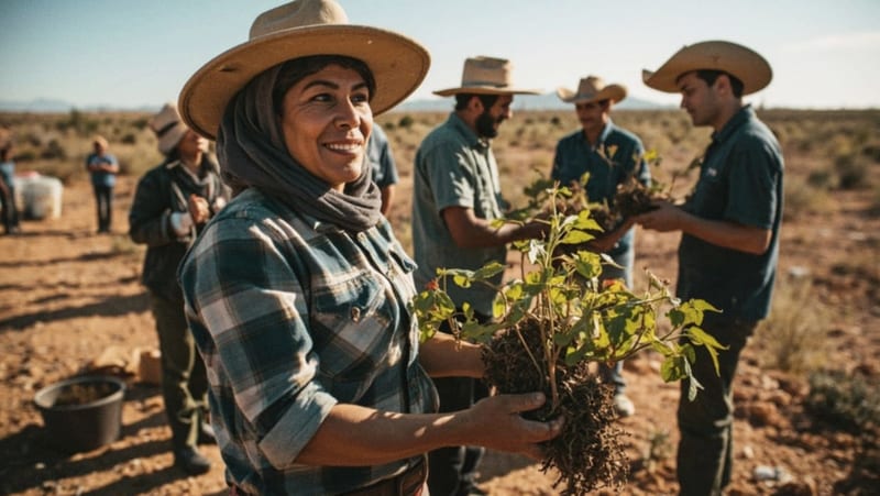 Brigada Rural de Camargo ha distribuido 4 mil árboles y continúa invitando a la población a reforestar