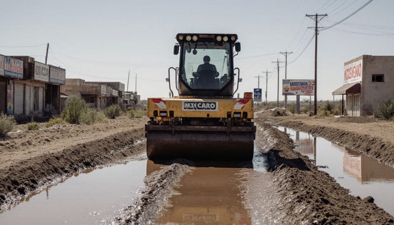Camargo iniciará reparación de calles de terracería dañadas por lluvias la próxima semana
