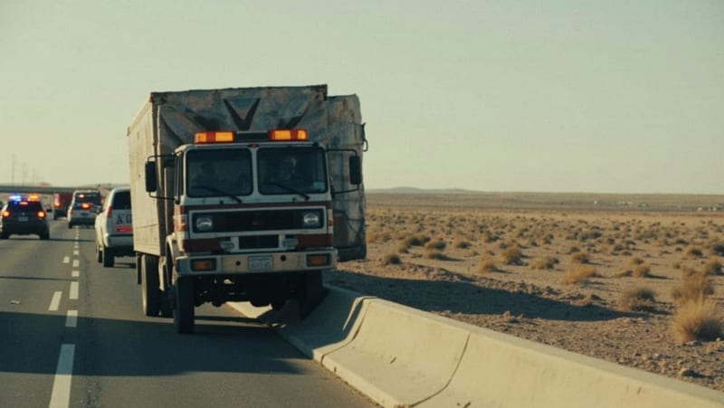 Camioneta sale del camino en la federal 45; conductor ileso