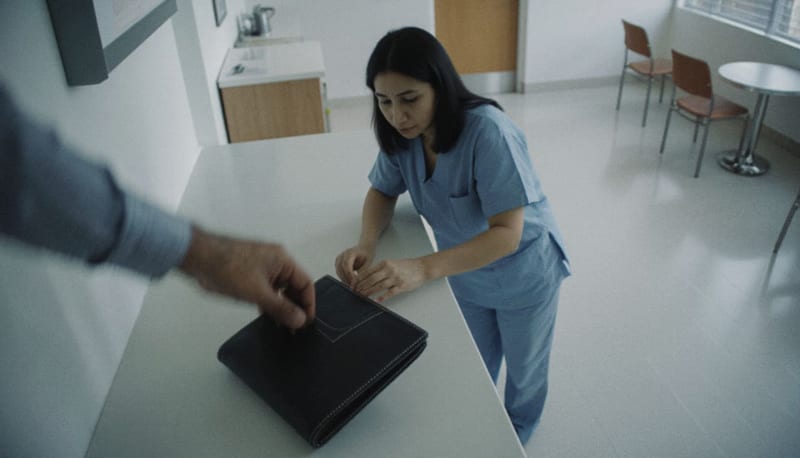 Captan robo de cartera en Hospital Ángeles; buscan identificar al presunto responsable