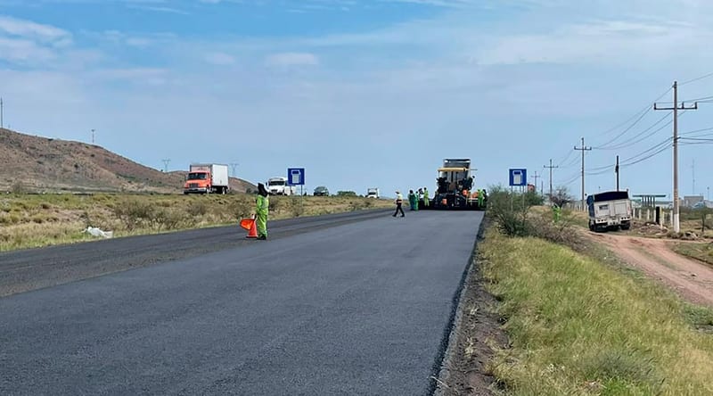 Carretera Delicias–Chihuahua lleva 35% de avance en su rehabilitación con 216 millones de pesos