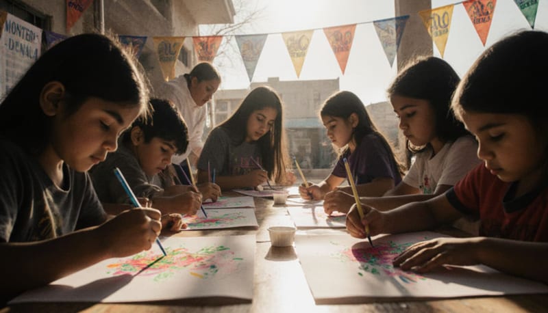 CEAVE Zona Sur realiza taller psicosocial para niños y adolescentes víctimas en Parral