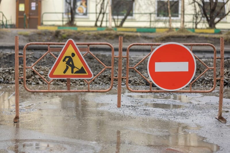 Cierres viales en Delicias por obras de agua y drenaje a partir del lunes