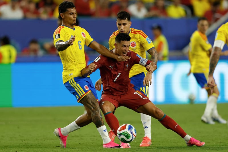 Colombia remata invicta en el Grupo K; Portugal y Cristiano Ronaldo logran empate sin goles