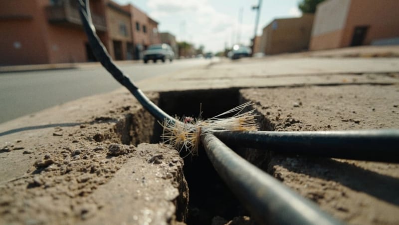 Cortan intencionalmente fibra óptica en Cuauhtémoc; daños superan el millón de pesos