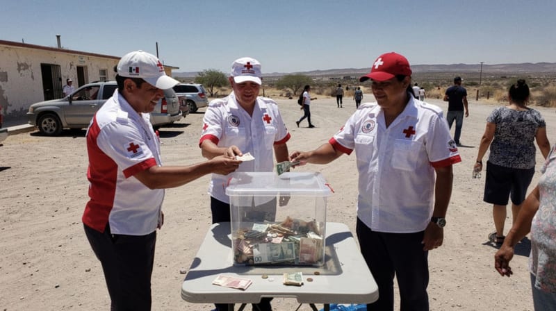 Cruz Roja Delicias recauda fondos mediante estacionamiento en Parque WOW