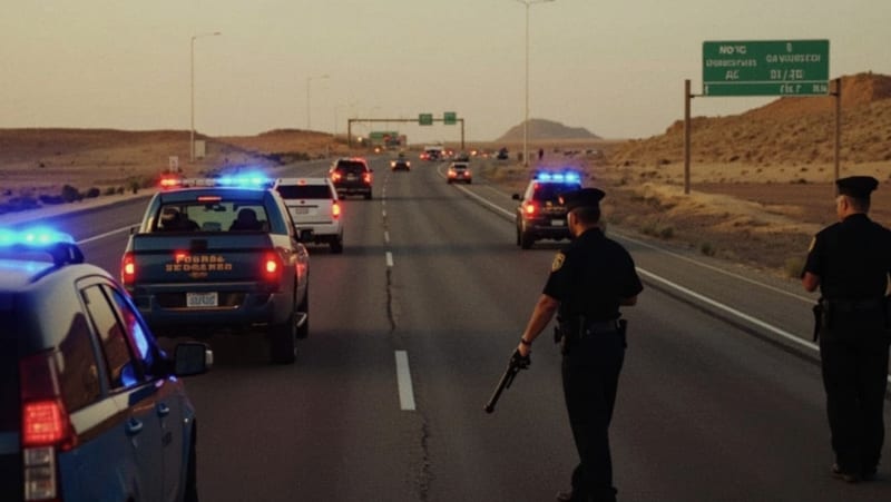 Denuncias de abuso en operativo de revisión de la FGR en la autopista Jiménez-Camargo