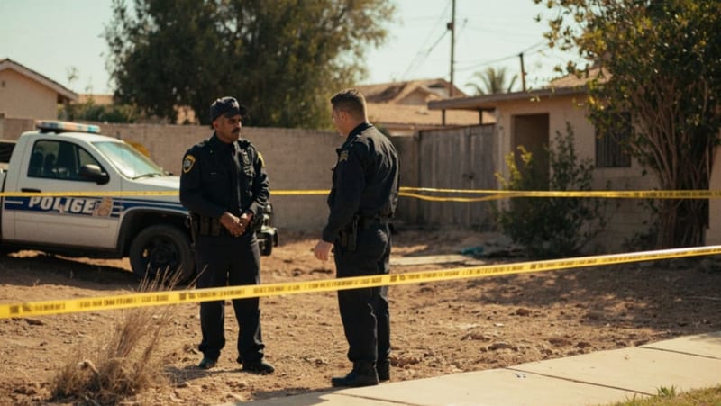 Descubren cuerpo enterrado en patio de vivienda en Chihuahua