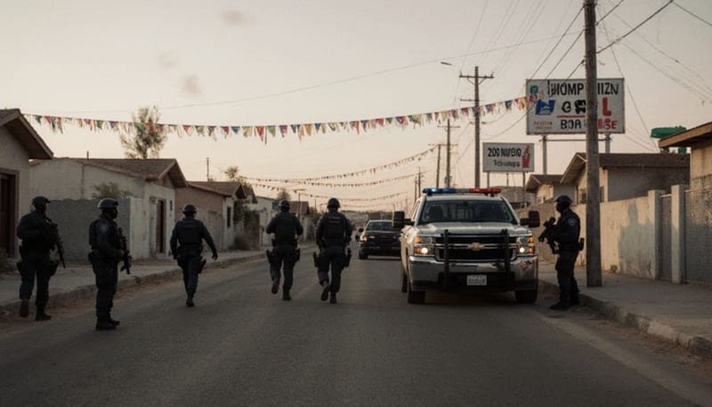 Detienen a ex policía municipal en operativo en fraccionamiento de Chihuahua