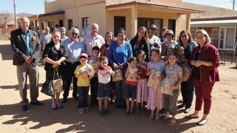 Edith Escárcega entrega apoyos a 24 escuelas para festejar el Día del Niño en Nuevo Casas Grandes