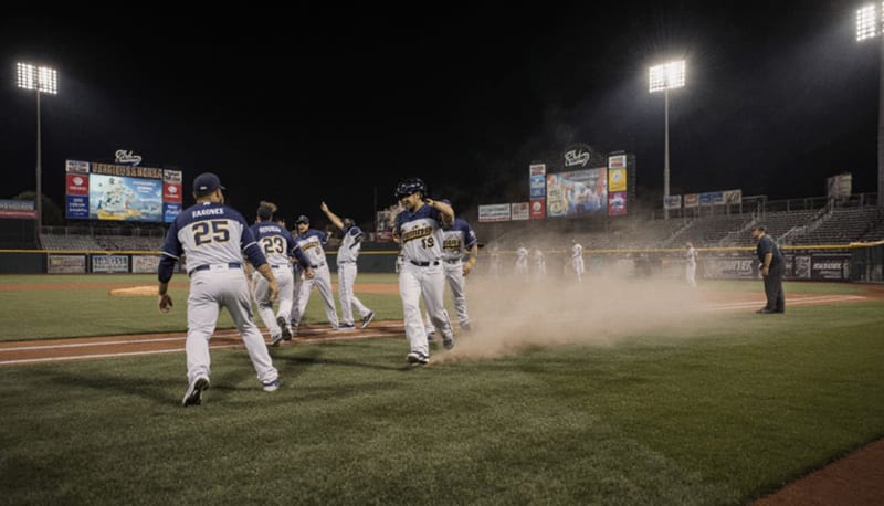 Faraones de Nuevo Casas Grandes vencen 5-1 a Algodoneros de Delicias en primera serie de playoffs estatales