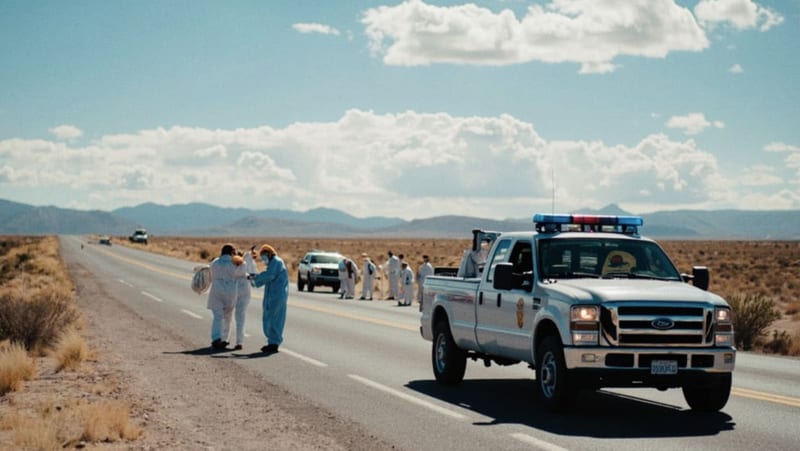 Fiscalía realiza peritajes para identificar a mujer hallada sin vida en carretera Chihuahua-Cuauhtémoc