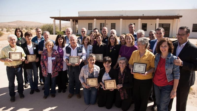 Generación 1973-1976 del CBTA 2 de Delicias recibe reconocimiento por su legado educativo