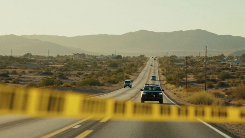 Hombre asesinado en la salida hacia Delicias