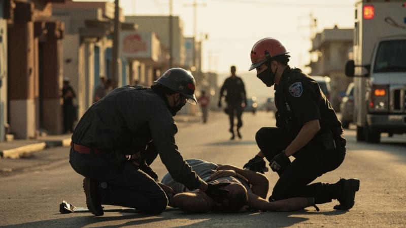 Hombre resulta herido en riña en la colonia Antorcha Popular de Chihuahua