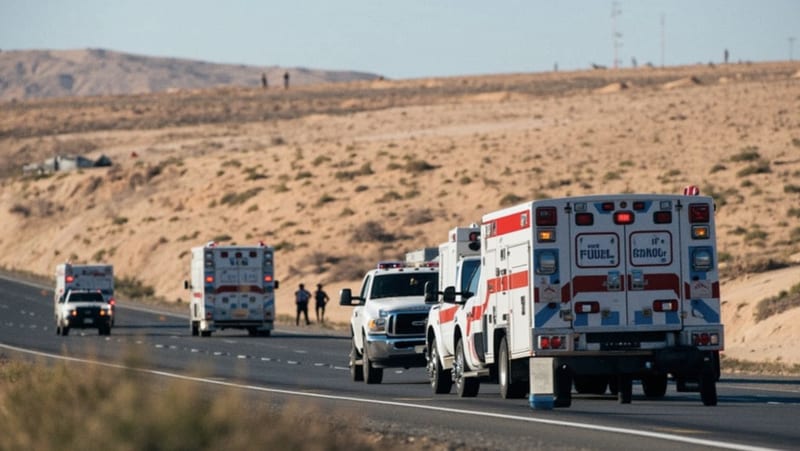Identifican brazo de menor herido en accidente fatal en carretera Chihuahua-Ojinaga