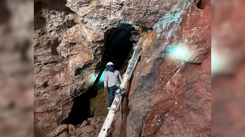 Inicia exploración minera en Jiménez: perforan en busca de cobre y oro en el proyecto Los Reyes