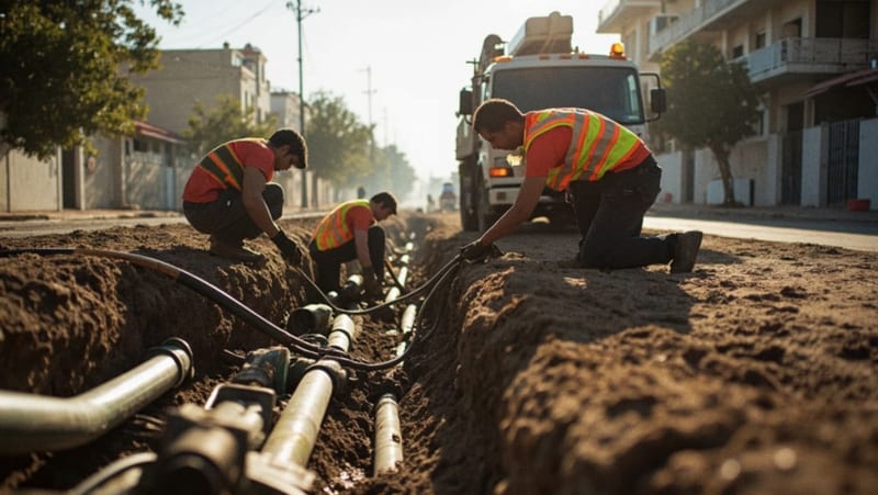 JCAS y JMAS Delicias inician rehabilitación de redes hidrosanitarias para 2 mil 400 familias