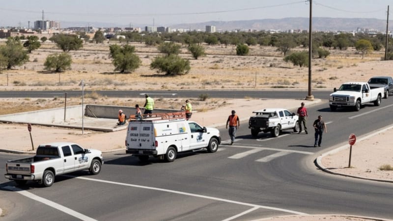 JMAS Camargo realiza trabajos de rehabilitación de tubería en calles Venustiano Carranza y Amado Nervo