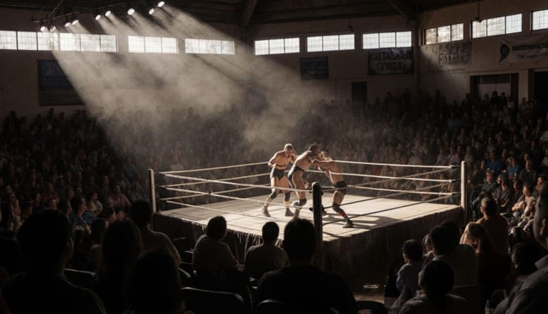 Llega función de lucha libre profesional a Nuevo Casas Grandes con luchadores de Pagano