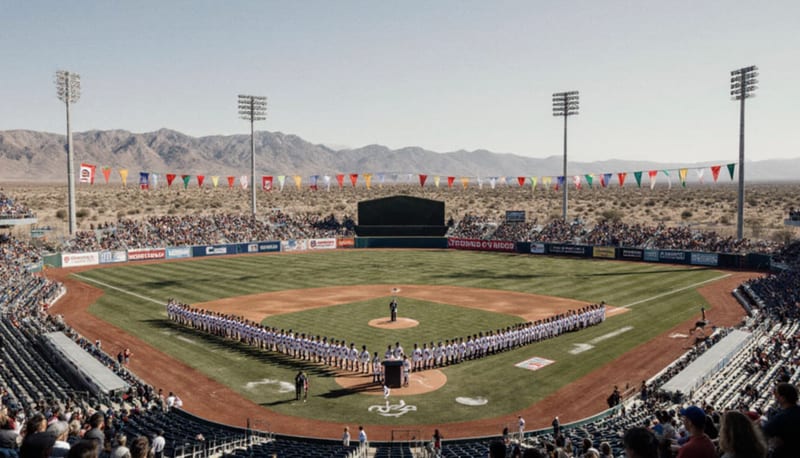 Nuevo Casas Grandes inaugura Campeonato Nacional de Béisbol Infantil 11-12