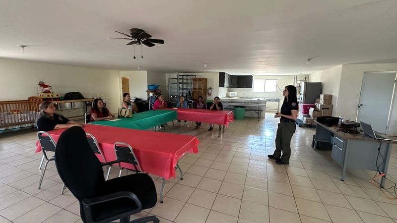 Nuevo Casas Grandes refuerza capacitación en albergue de jornaleros agrícolas
