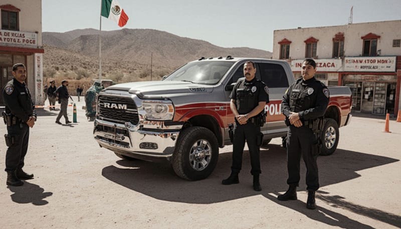 Ojinaga recibe nueva patrulla y equipo para fortalecer seguridad municipal