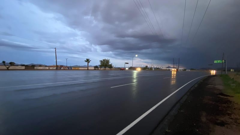 Ojinaga registra 43.4 grados; Protección Civil advierte por vientos y lluvias en la Sierra