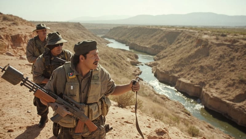 Protección Civil mantiene operativo activo en el río Conchos y canal de riego en Camargo