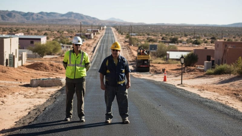 Rehabilitan integralmente calle Pascual Orozco en Meoqui con inversión de 13.3 millones de pesos