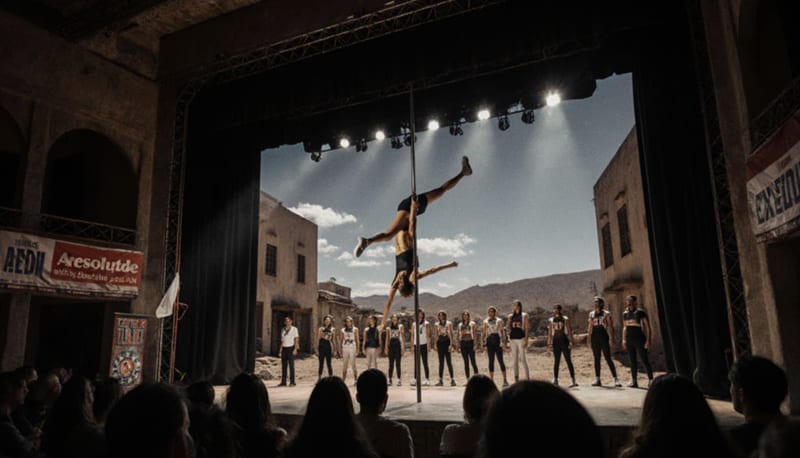 Scorpio Pole Fitness deslumbra en el Teatro del Pueblo durante la Expo Feria 2026