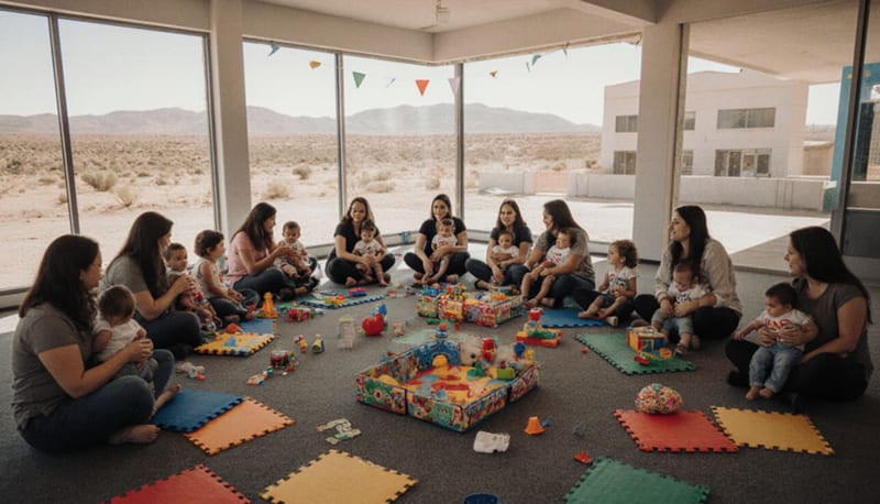 Taller gratuito de estimulación temprana para bebés en Delicias