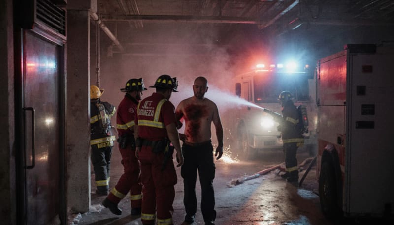 Trabajador sufre quemaduras por descarga eléctrica en reparación de refrigerador en Delicias