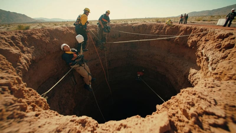 Tres trabajadores mueren asfixiados en pozo de Batopilas durante reparación de bomba