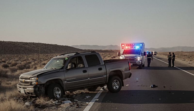 Volcadura en la carretera Camargo-Jiménez deja tres personas atendidas